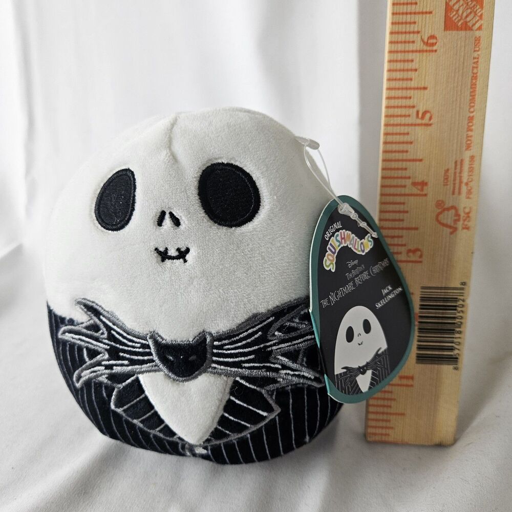 Squishmallows Halloween 2021 5"inch Nightmare Before‎ Christmas Jack Skellington